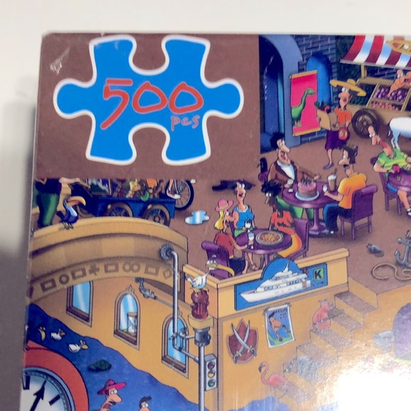 GREAT 500 Piece PUZZLE. NEW Puppy’s Attack - Picture 3 of 6